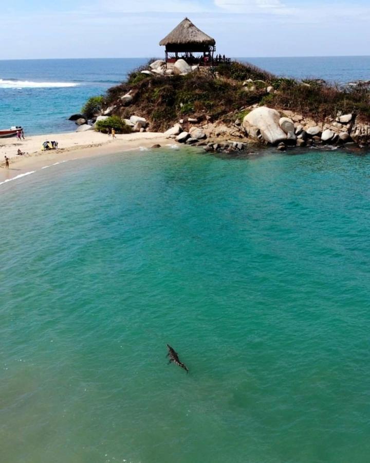 Hotel Jasayma Dentro Del Parque Tayrona El Zaino Esterno foto