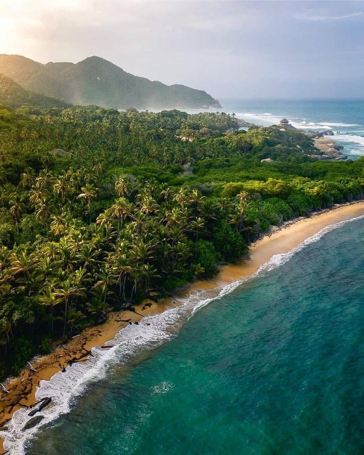 Hotel Jasayma Dentro Del Parque Tayrona El Zaino Esterno foto