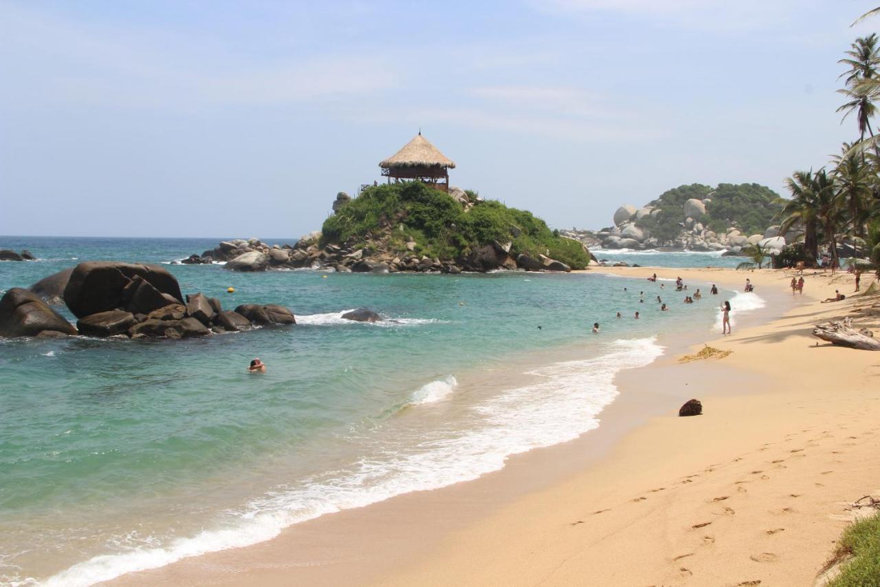 Hotel Jasayma Dentro Del Parque Tayrona El Zaino Esterno foto