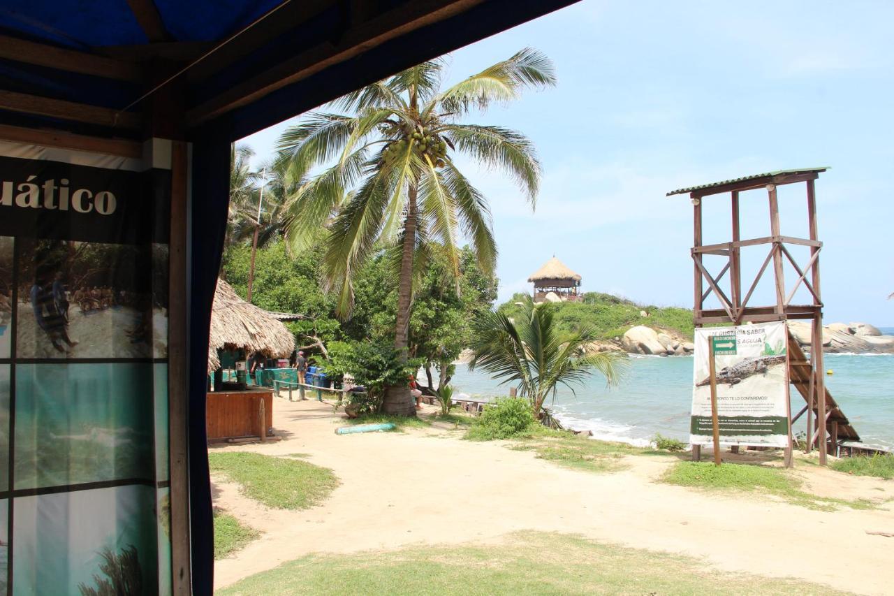 Hotel Jasayma Dentro Del Parque Tayrona El Zaino Esterno foto