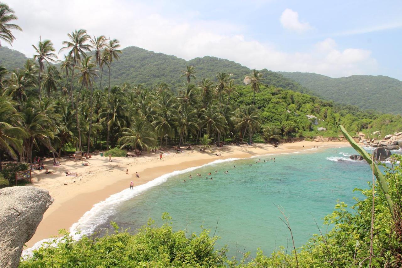 Hotel Jasayma Dentro Del Parque Tayrona El Zaino Esterno foto